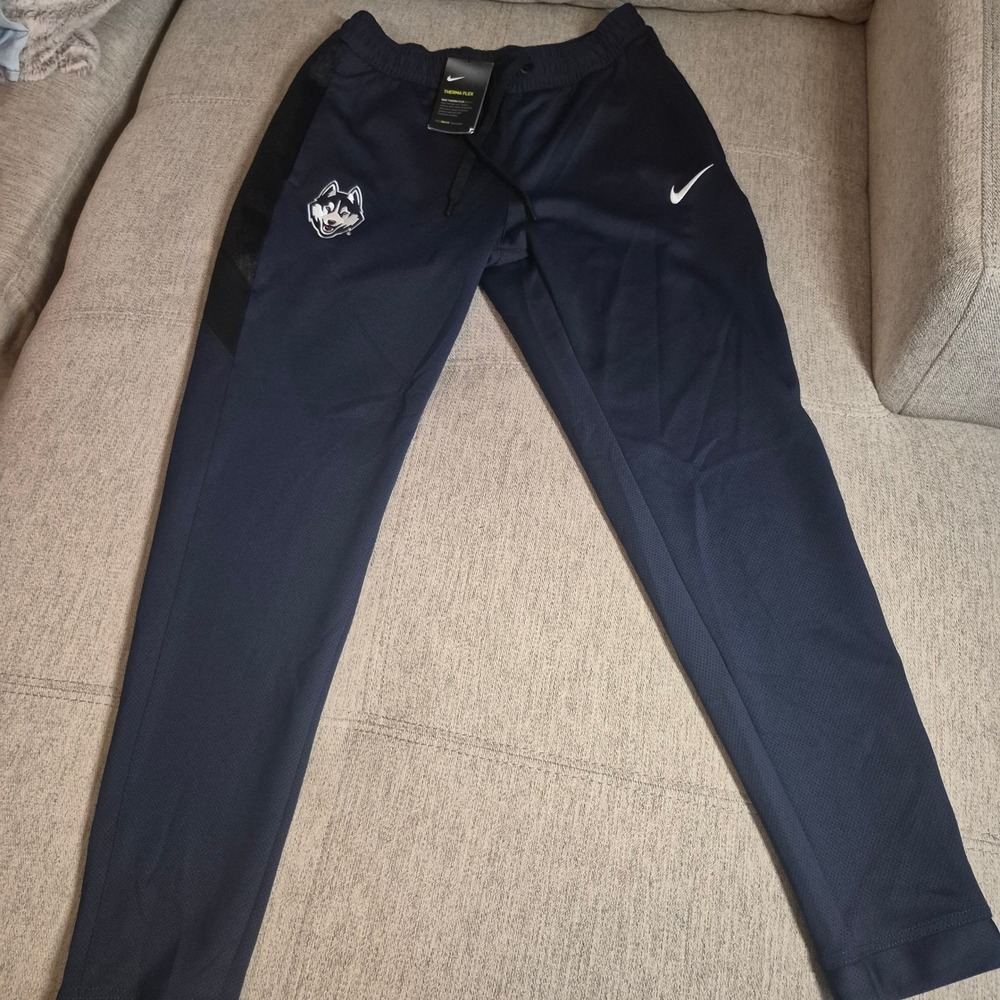 Nike Therma Flex UConn Huskies Pants Navy Blue Women Joggers 921443-419 NEW